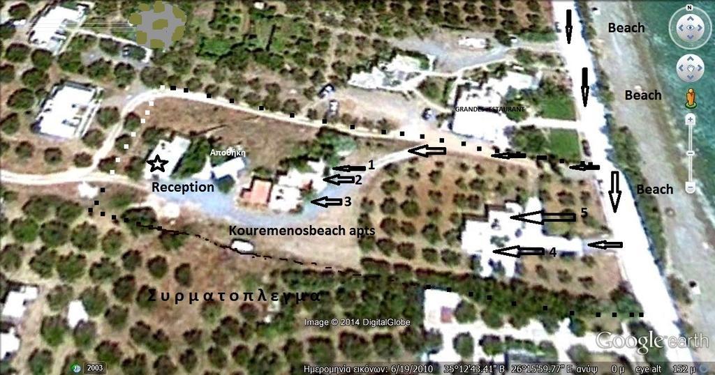 Kouremenos Beach Apartments Palekastro Exteriör bild